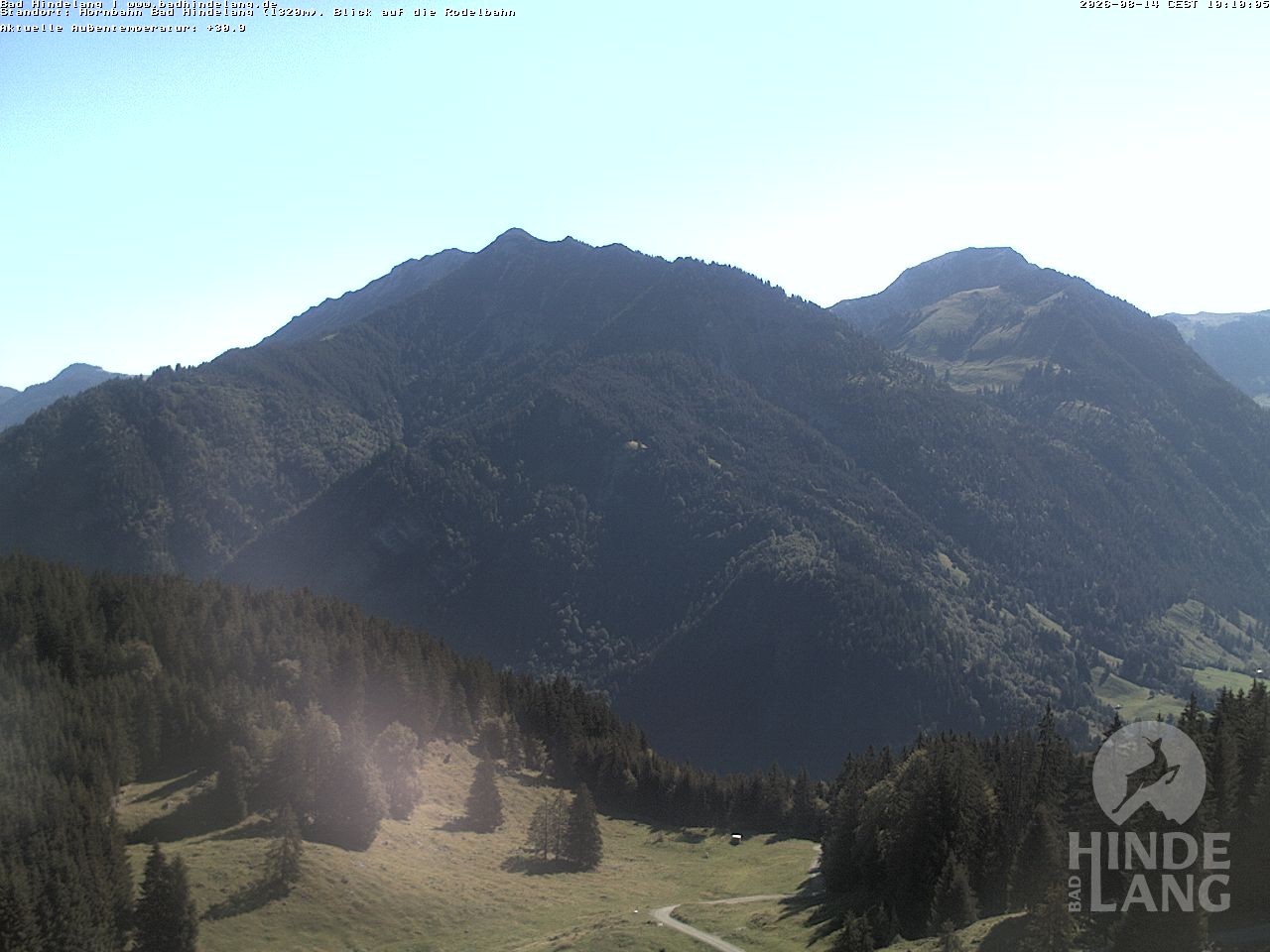 Archiv Foto Webcam Blick auf Hornalp