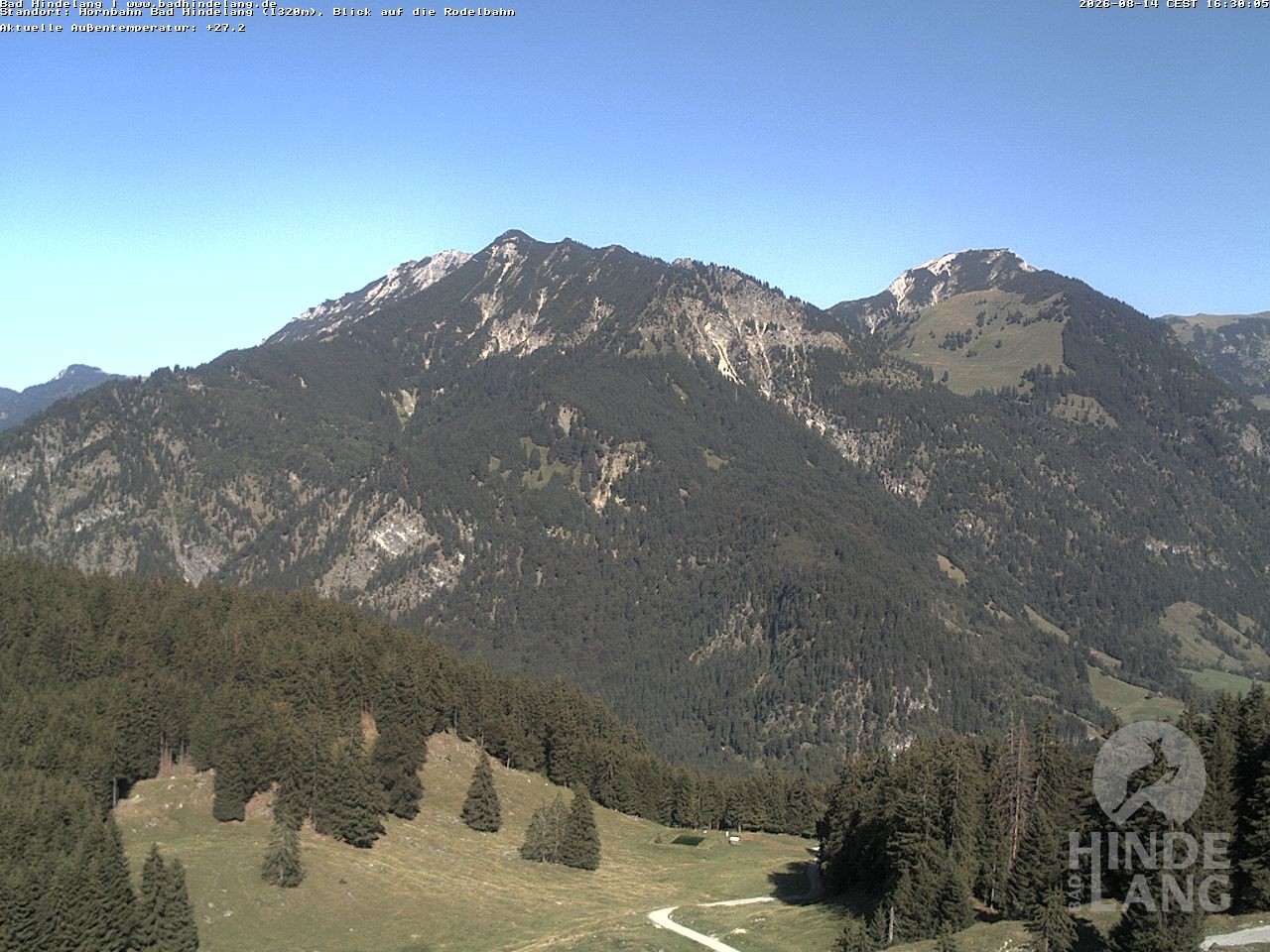 Archiv Foto Webcam Blick auf Hornalp