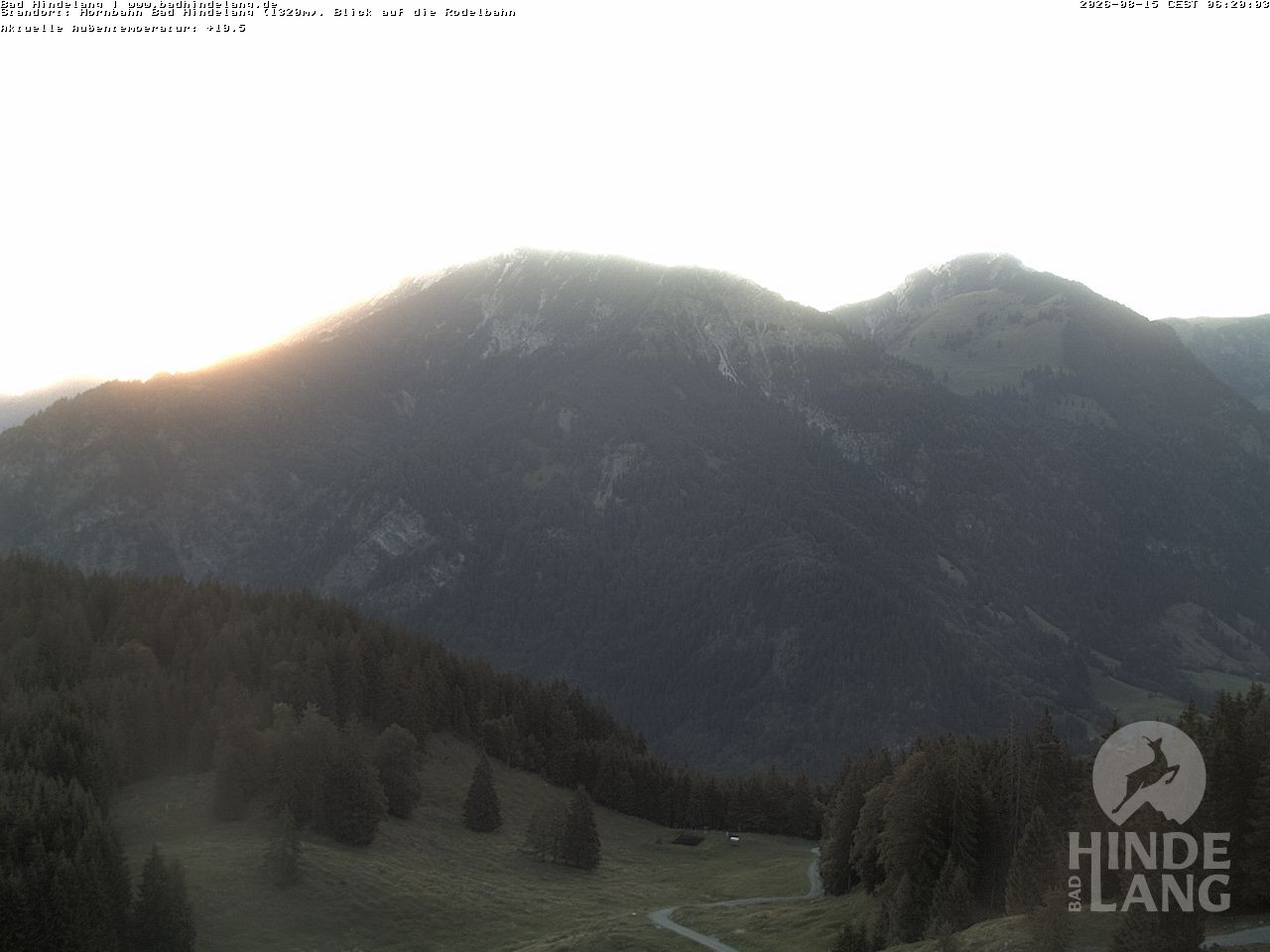 Archiv Foto Webcam Blick auf Hornalp