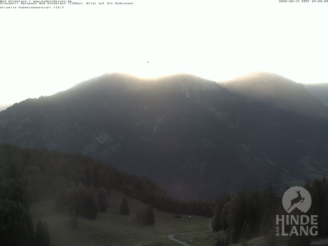 Archiv Foto Webcam Blick auf Hornalp
