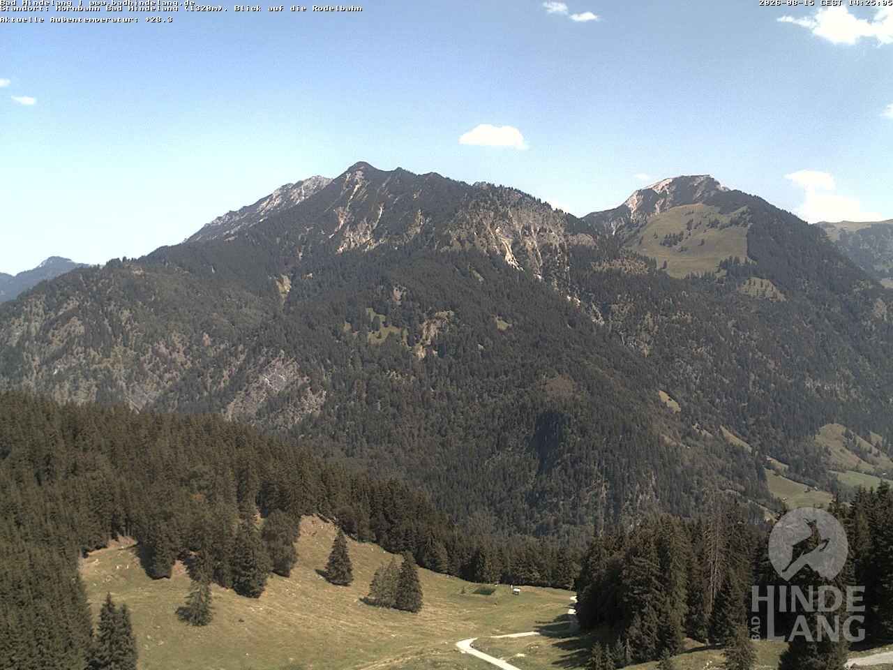 Archiv Foto Webcam Blick auf Hornalp