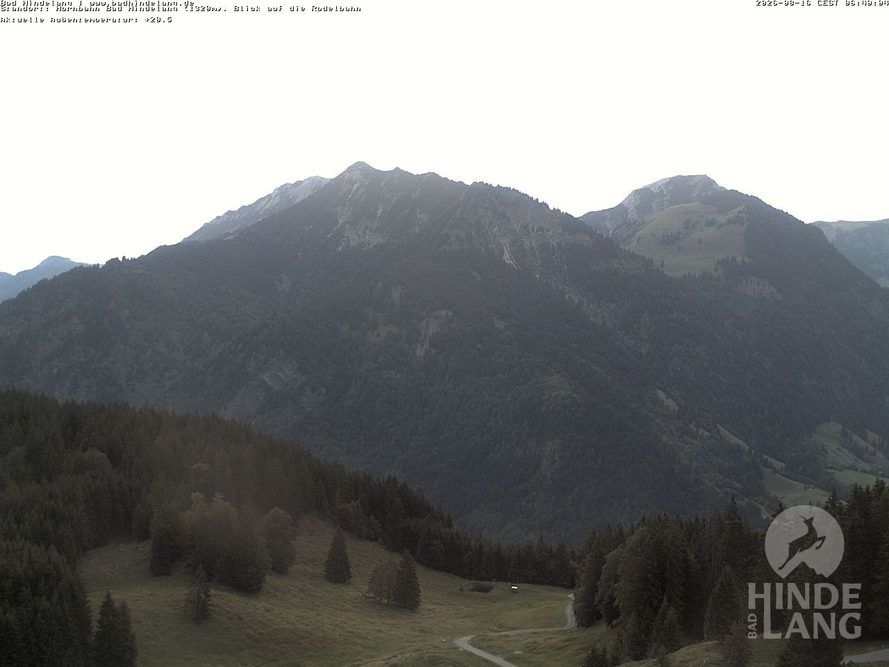 Archiv Foto Webcam Blick auf Hornalp