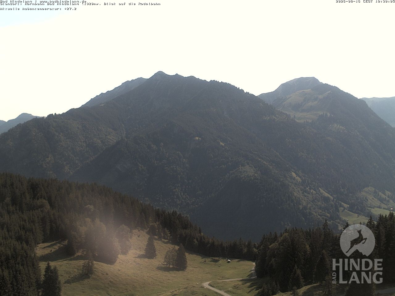 Archiv Foto Webcam Blick auf Hornalp