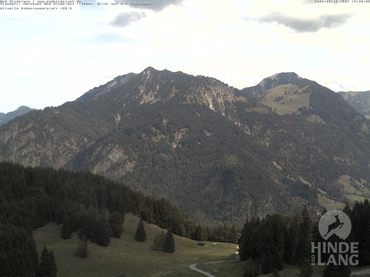 Archiv Foto Webcam Blick auf Hornalp