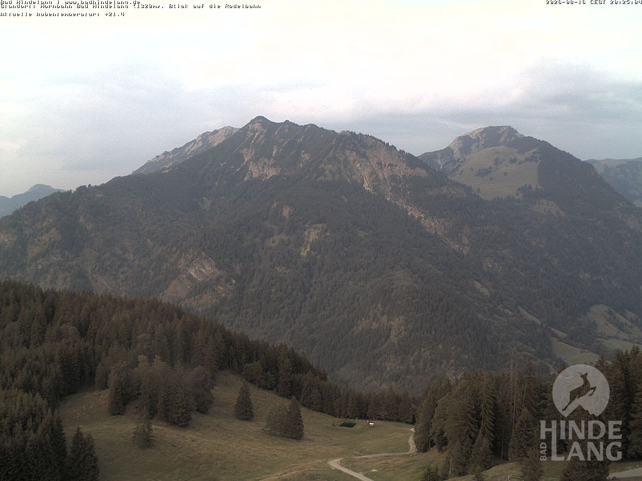 Archiv Foto Webcam Blick auf Hornalp