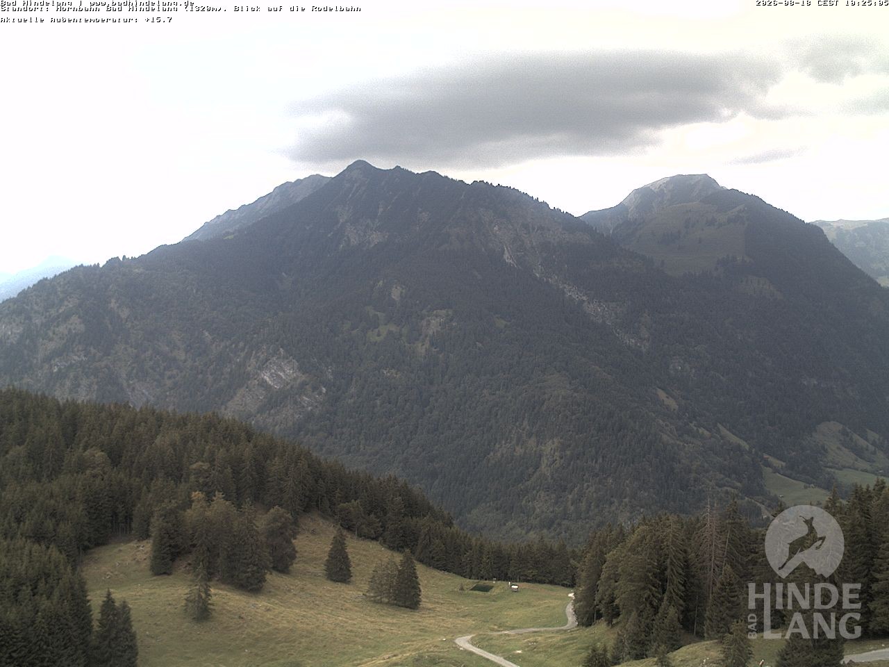 Archiv Foto Webcam Blick auf Hornalp