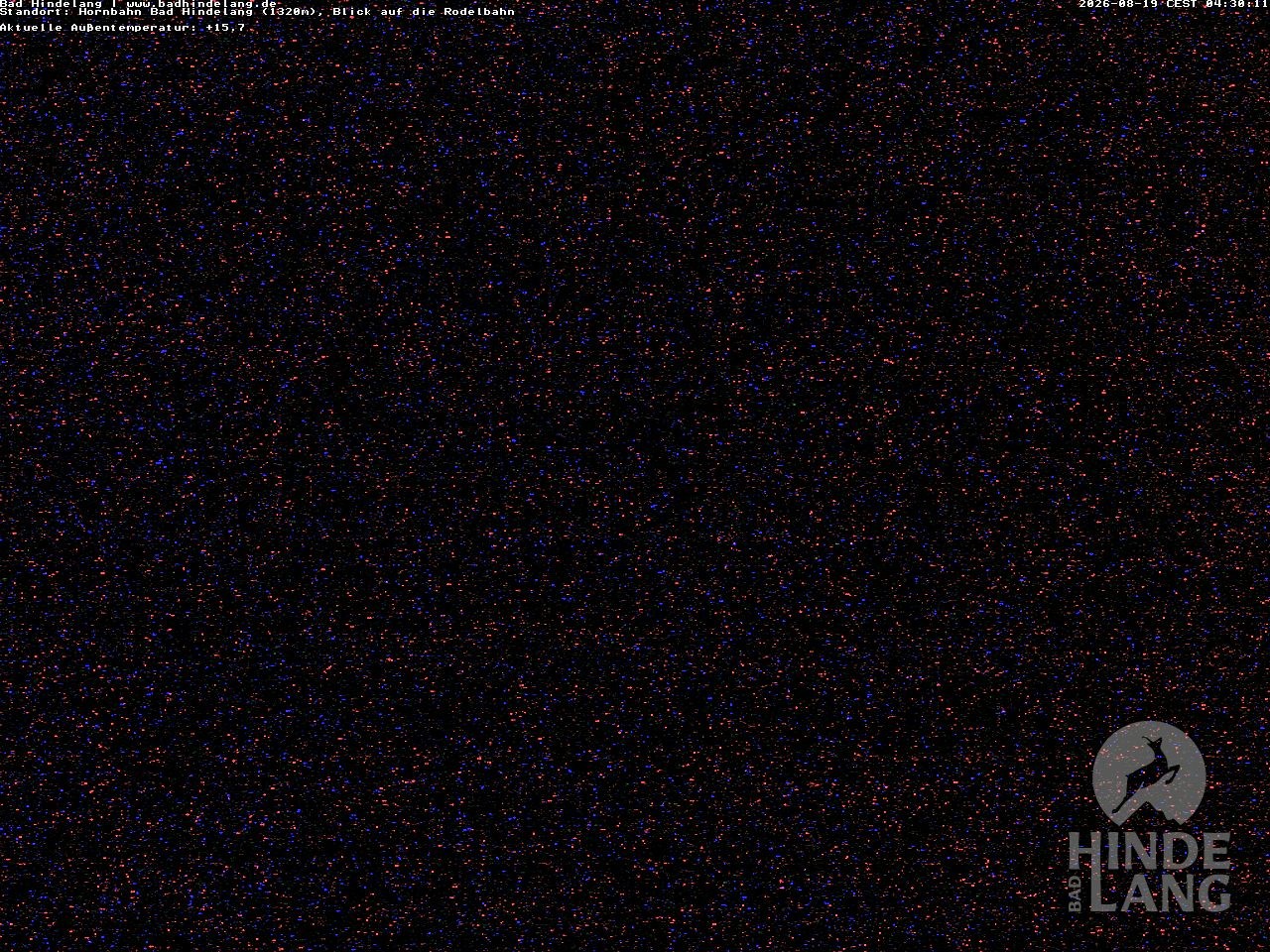 Archived image Webcam Bergstation Hahnenbahn Hindelang