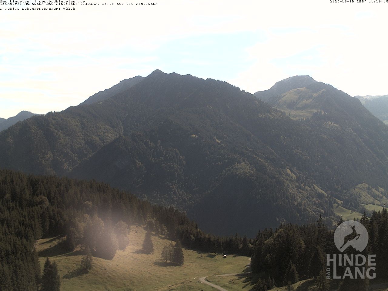 Archived image Webcam Bergstation Hahnenbahn Hindelang