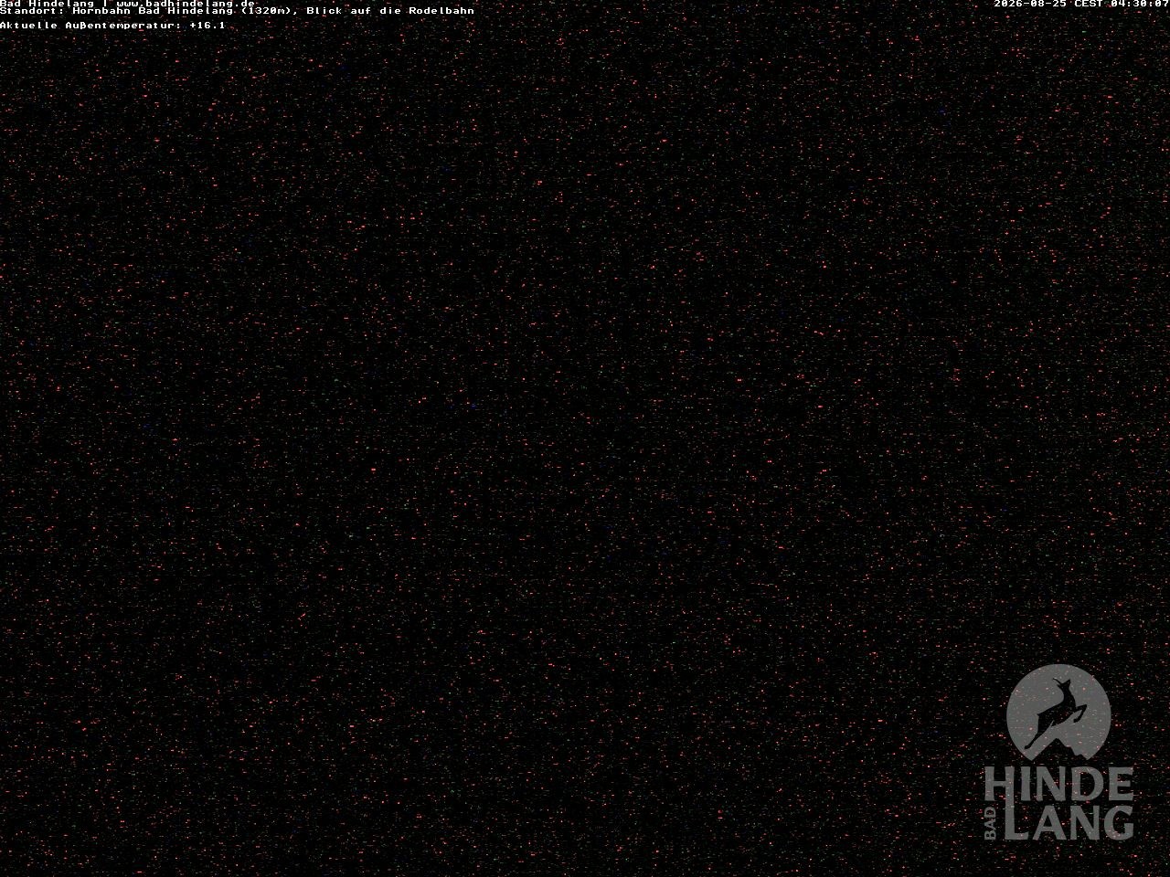 Archiv Foto Webcam Blick auf Hornalp