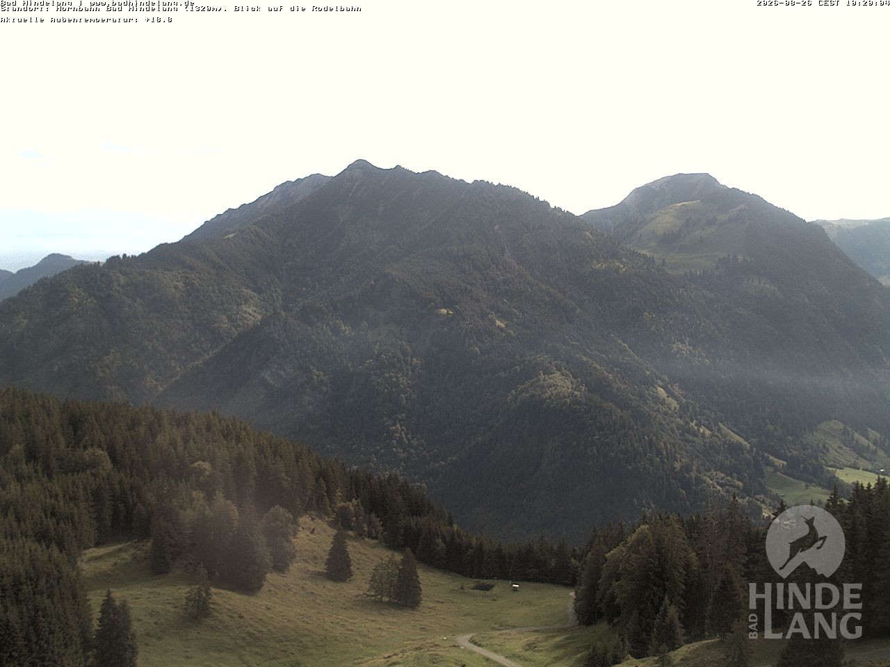 Archived image Webcam Bergstation Hahnenbahn Hindelang
