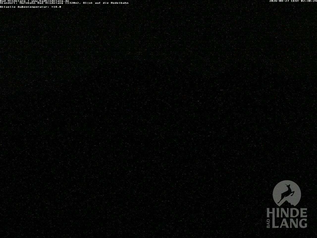 Archived image Webcam Bergstation Hahnenbahn Hindelang