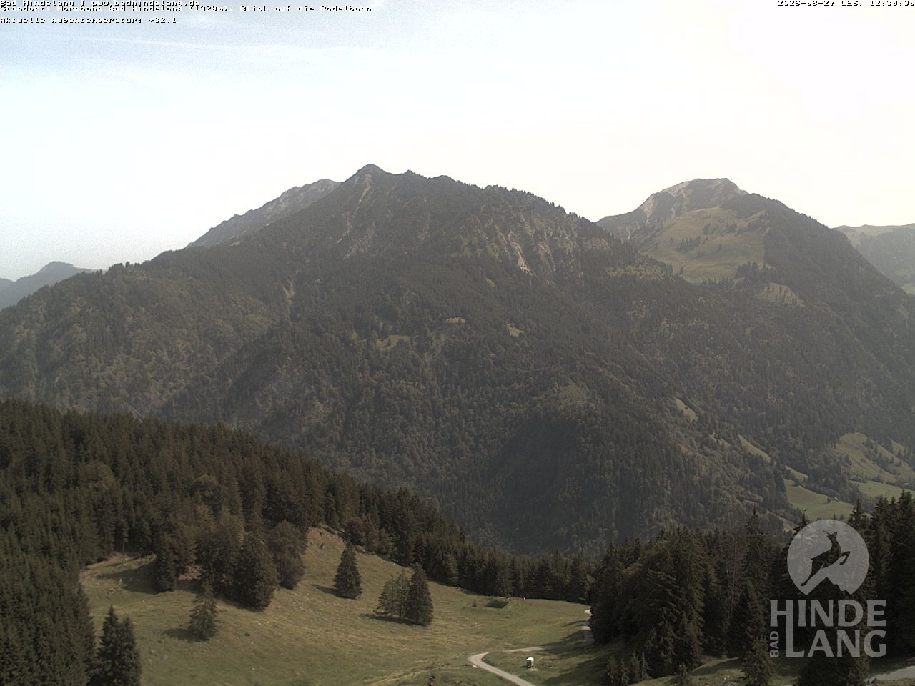 Archived image Webcam Bergstation Hahnenbahn Hindelang
