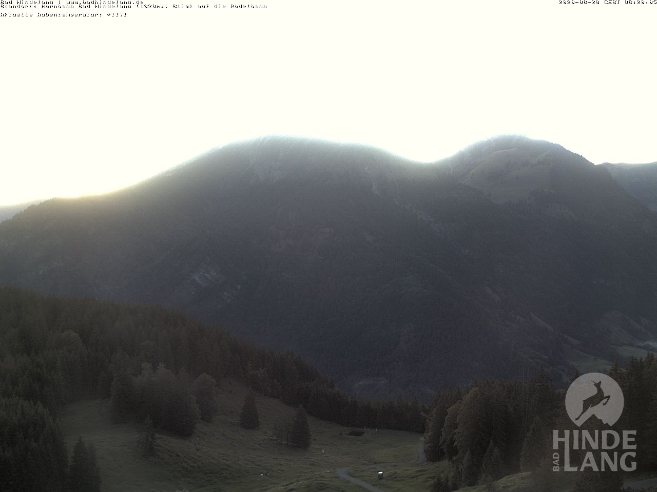 Archiv Foto Webcam Blick auf Hornalp
