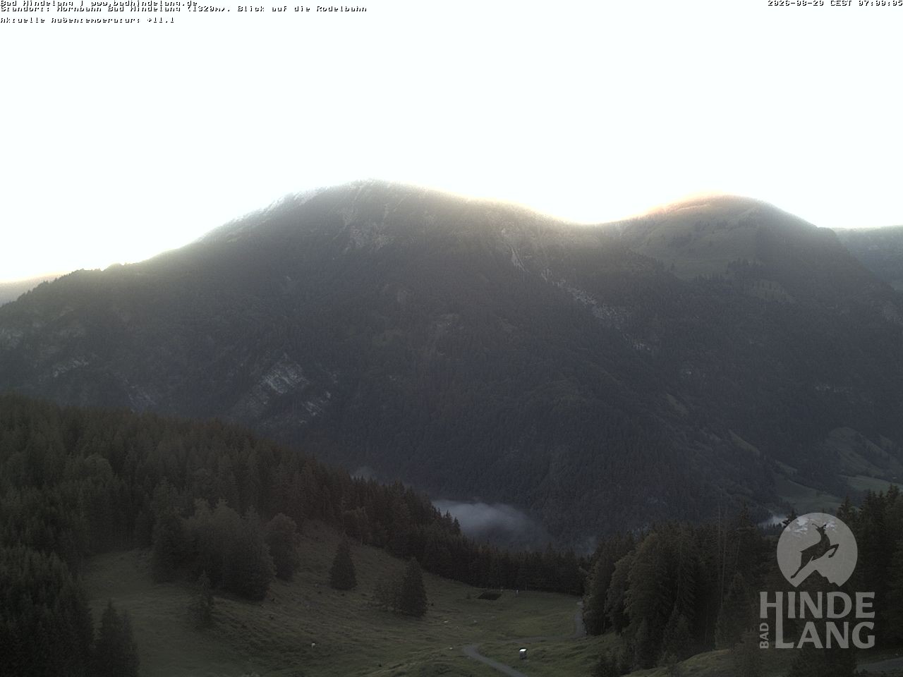 Archiv Foto Webcam Blick auf Hornalp