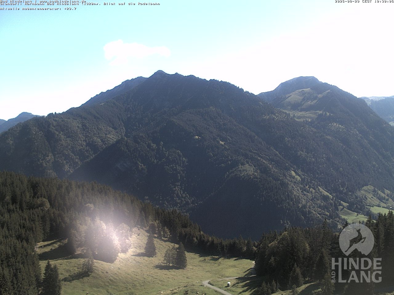 Archiv Foto Webcam Blick auf Hornalp