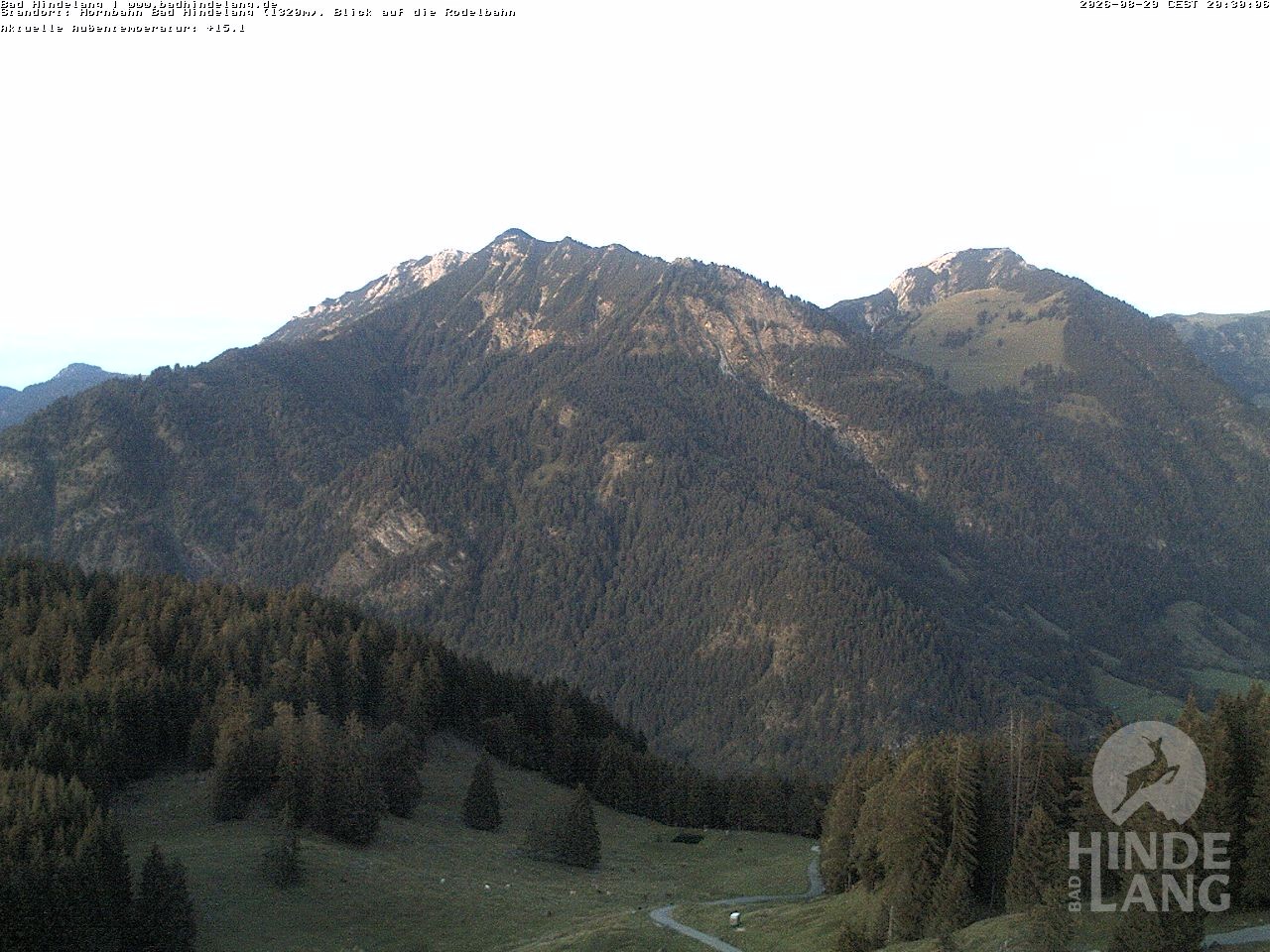 Archiv Foto Webcam Blick auf Hornalp