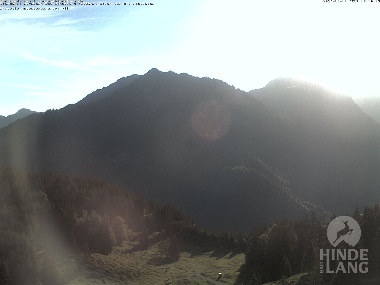 Archiv Foto Webcam Blick auf Hornalp
