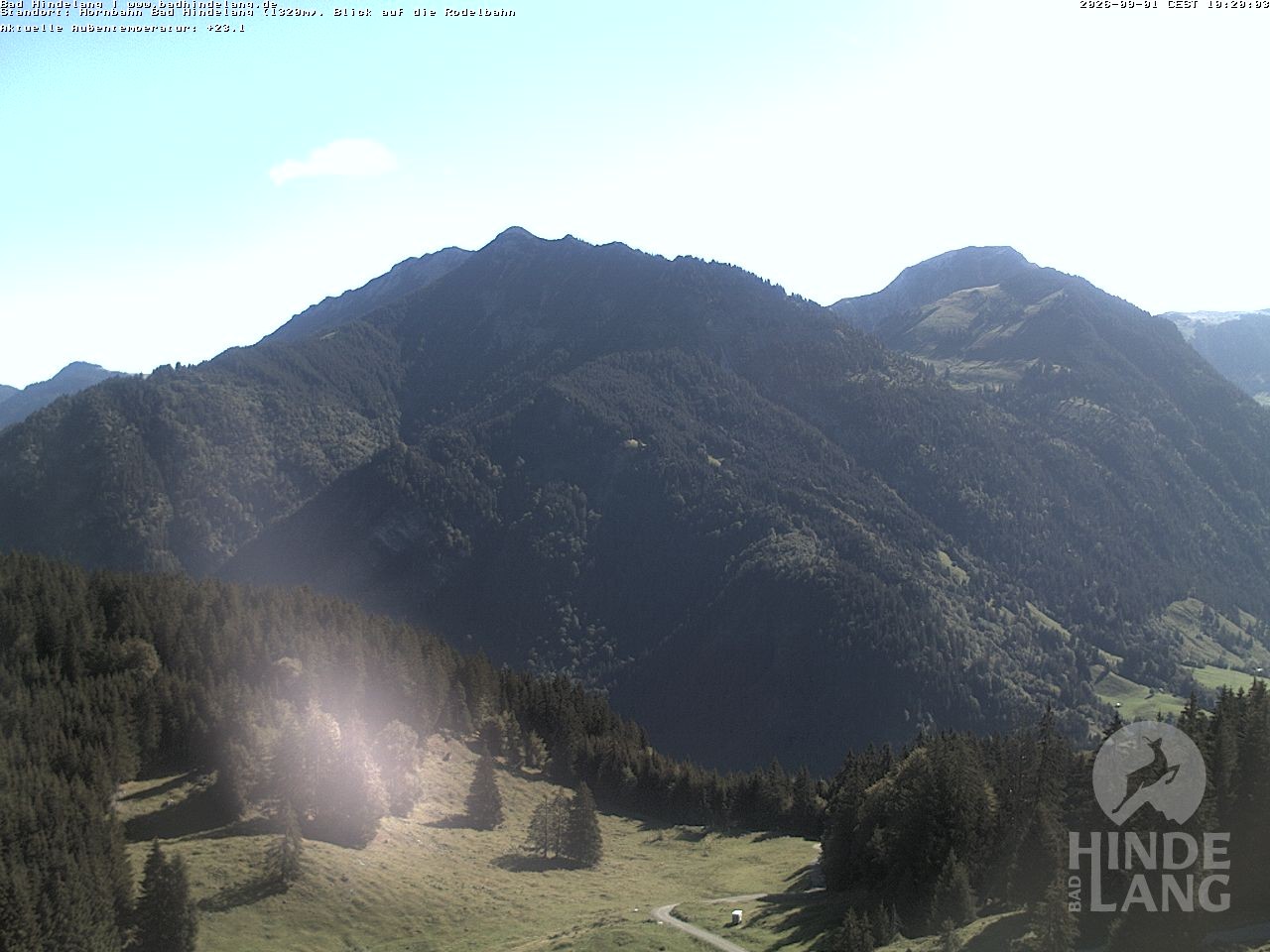 Archiv Foto Webcam Blick auf Hornalp