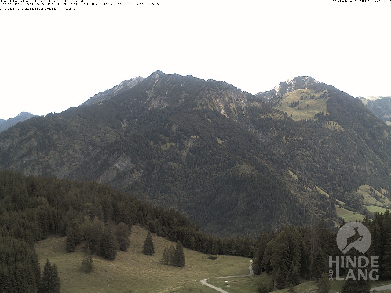 Archiv Foto Webcam Blick auf Hornalp