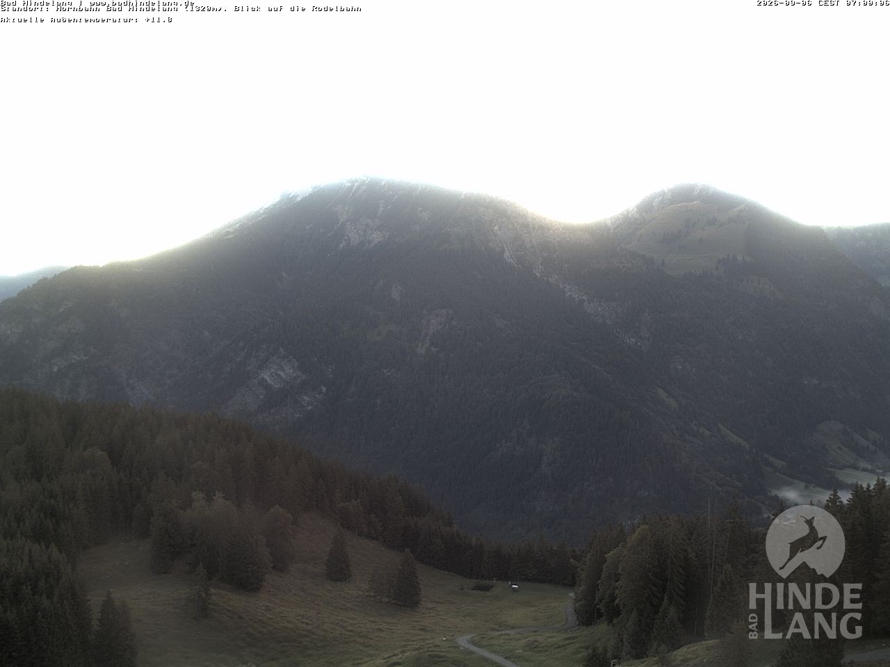 Archiv Foto Webcam Blick auf Hornalp
