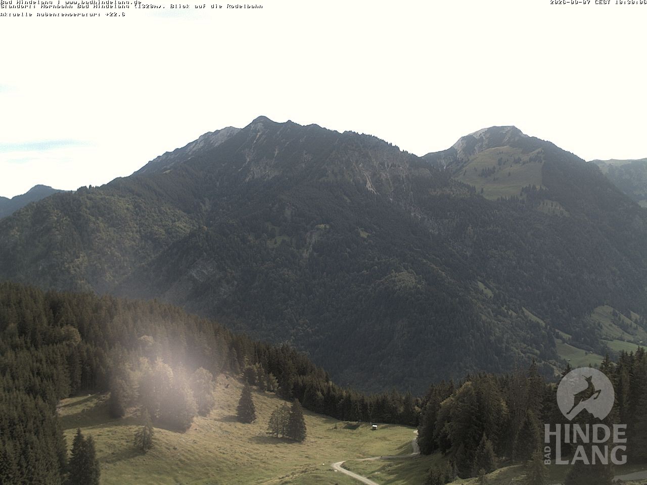 Archiv Foto Webcam Blick auf Hornalp