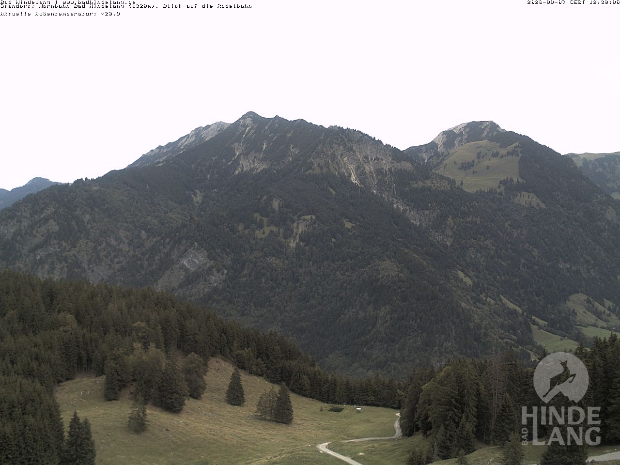 Archiv Foto Webcam Blick auf Hornalp
