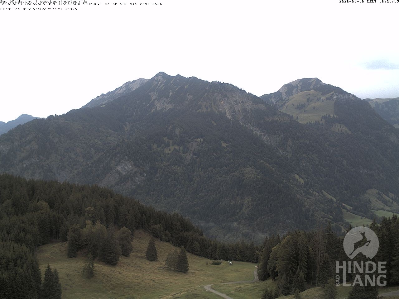 Archiv Foto Webcam Blick auf Hornalp