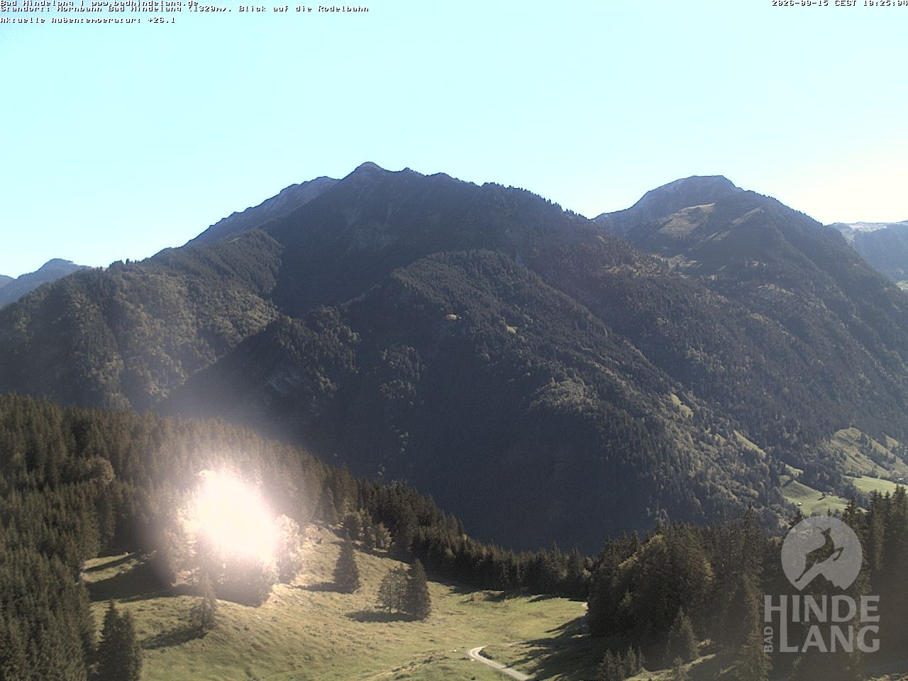 Archiv Foto Webcam Blick auf Hornalp