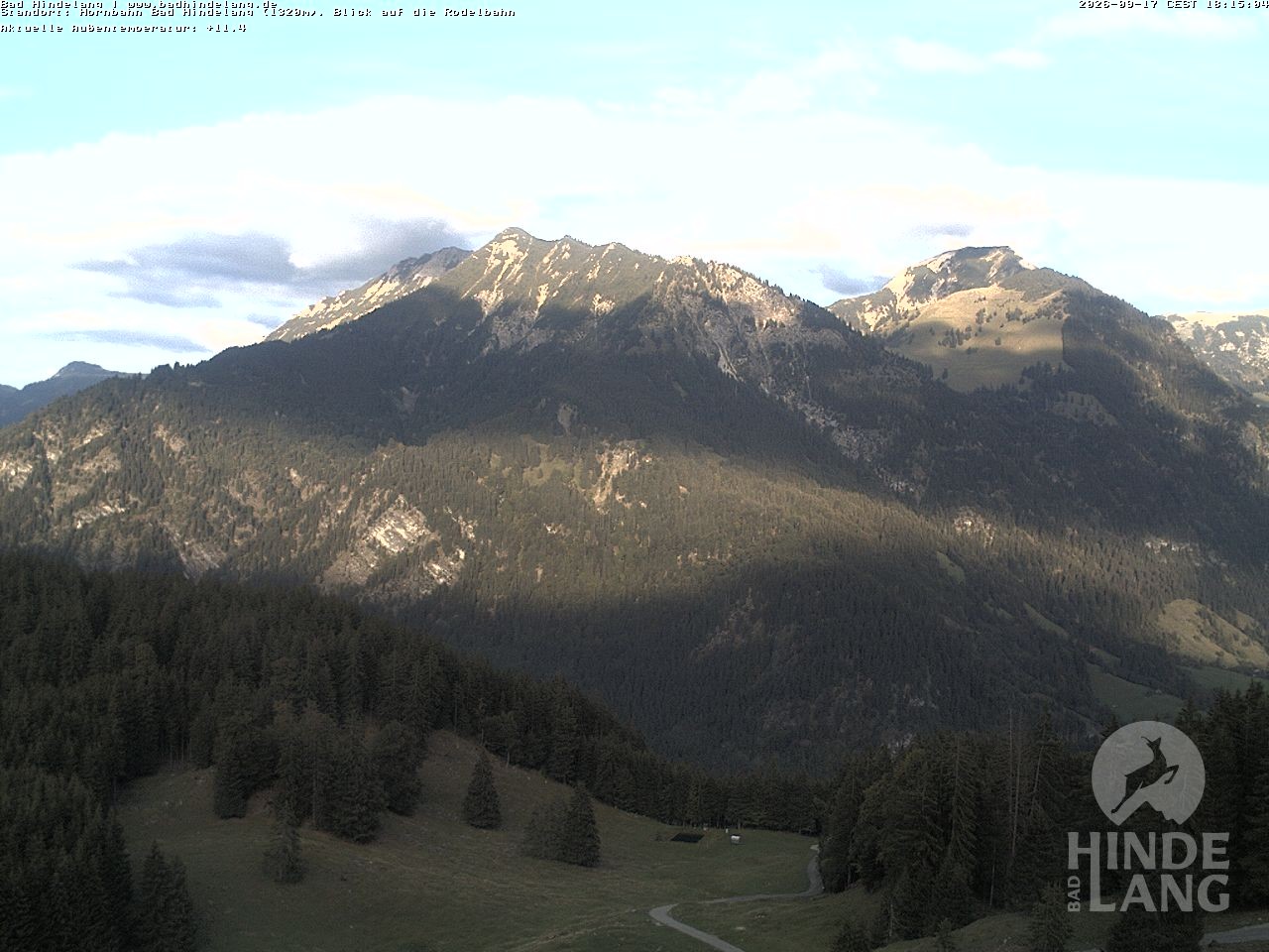 Archiv Foto Webcam Blick auf Hornalp