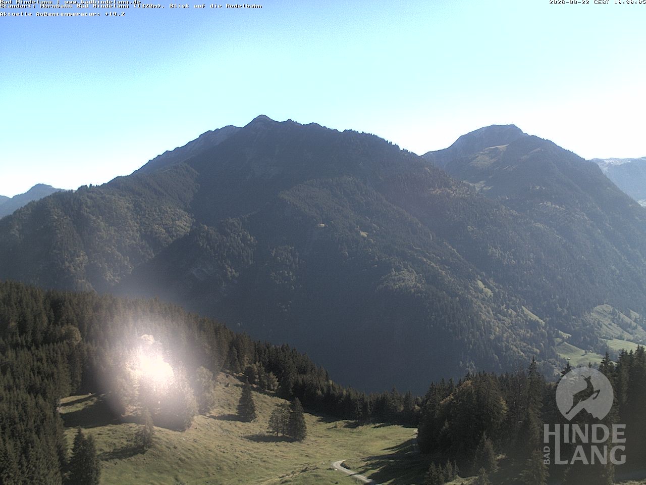 Archiv Foto Webcam Blick auf Hornalp