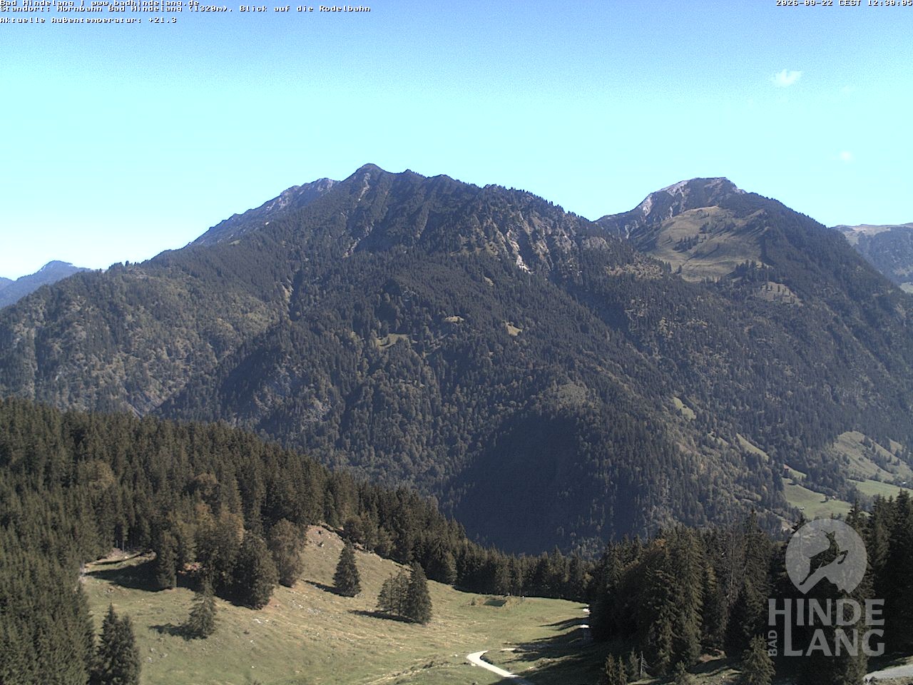 Archiv Foto Webcam Blick auf Hornalp