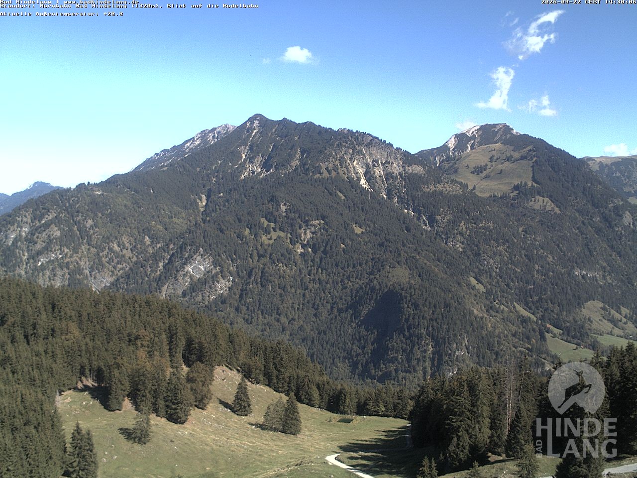 Archiv Foto Webcam Blick auf Hornalp