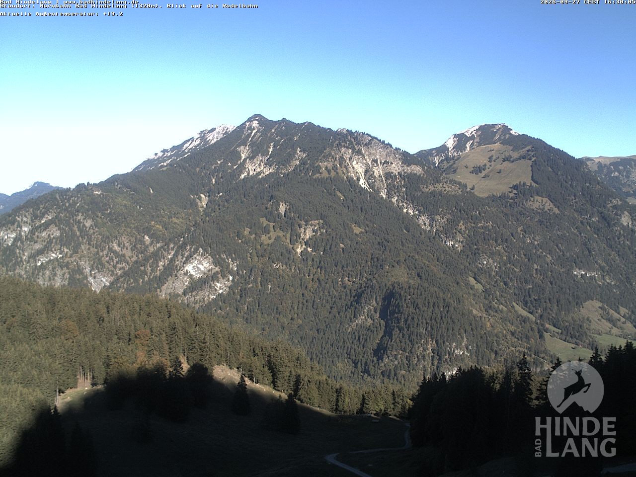 Archiv Foto Webcam Blick auf Hornalp
