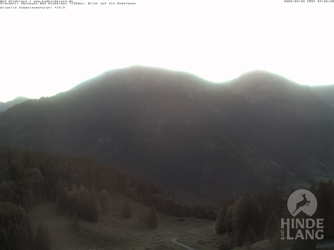 Archiv Foto Webcam Blick auf Hornalp