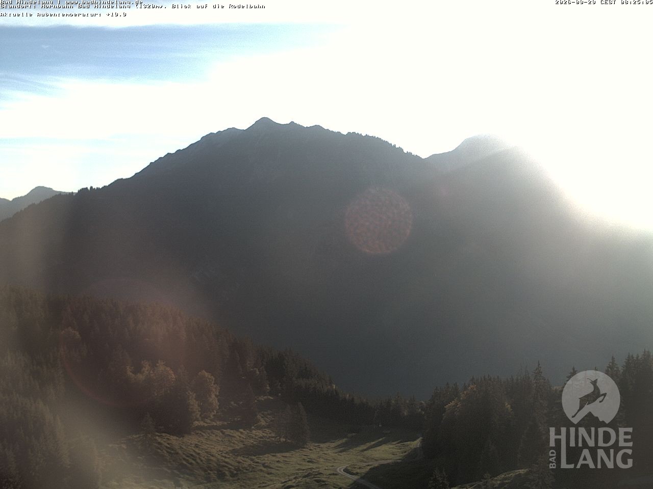 Archiv Foto Webcam Blick auf Hornalp