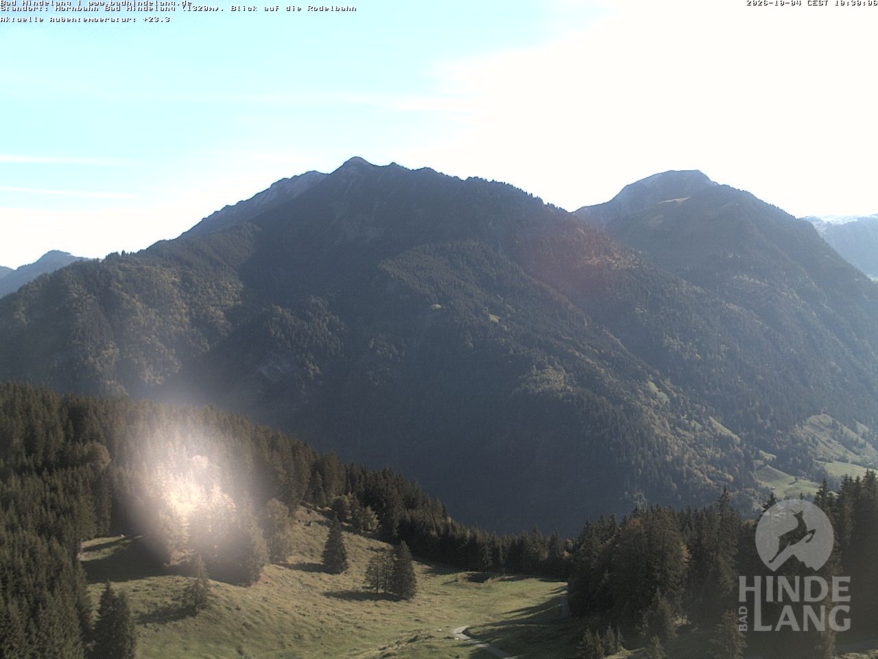 Archiv Foto Webcam Blick auf Hornalp