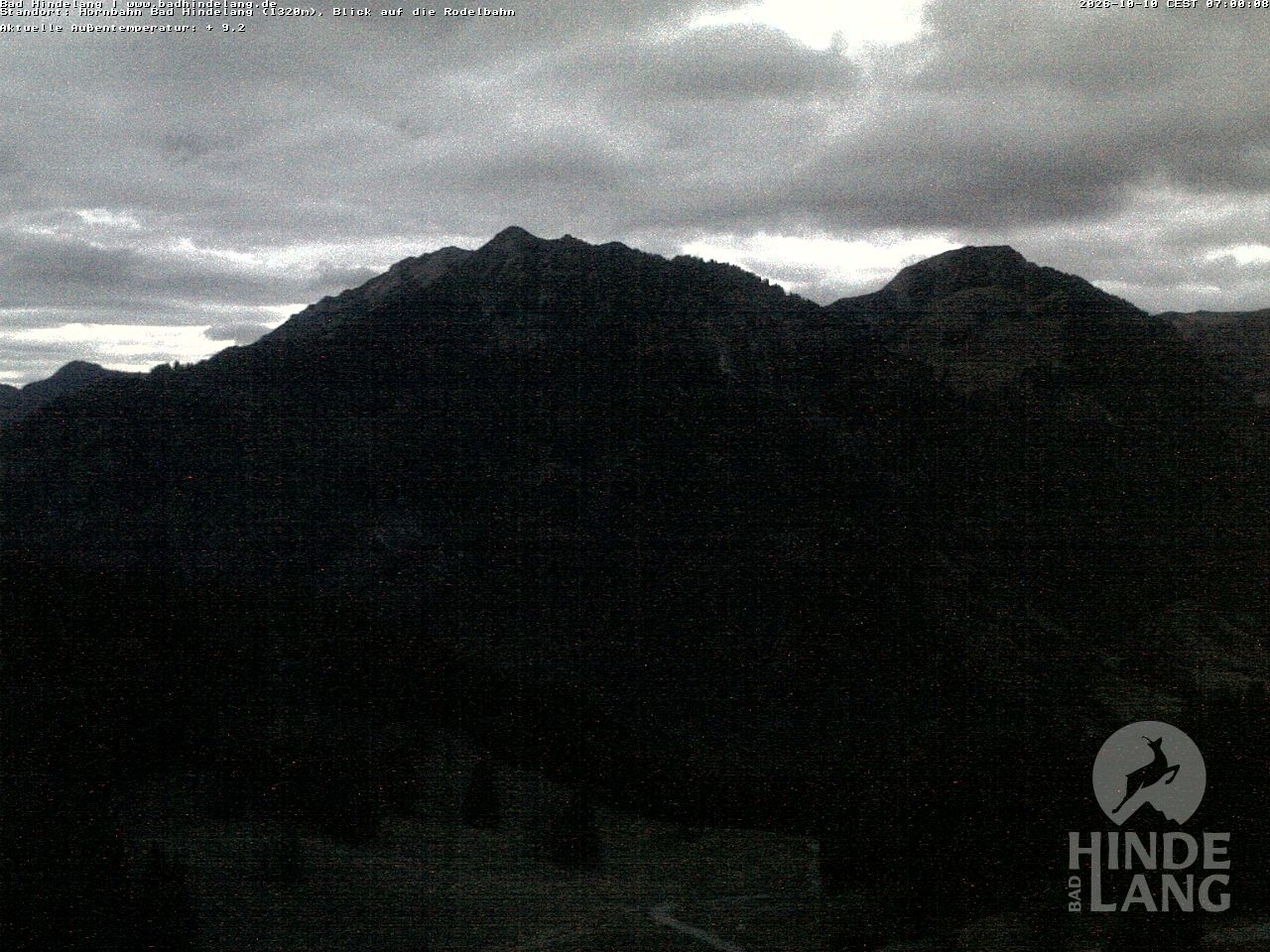 Archived image Webcam Bergstation Hahnenbahn Hindelang