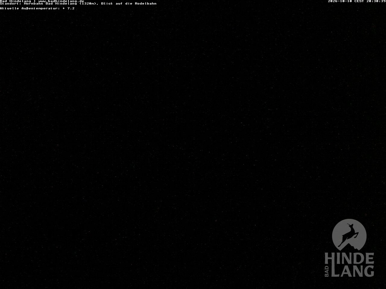 Archived image Webcam Bergstation Hahnenbahn Hindelang