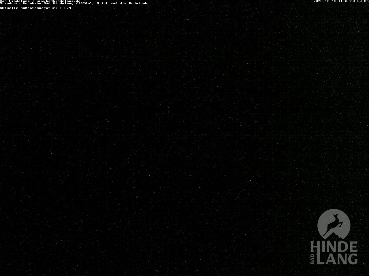 Archived image Webcam Bergstation Hahnenbahn Hindelang
