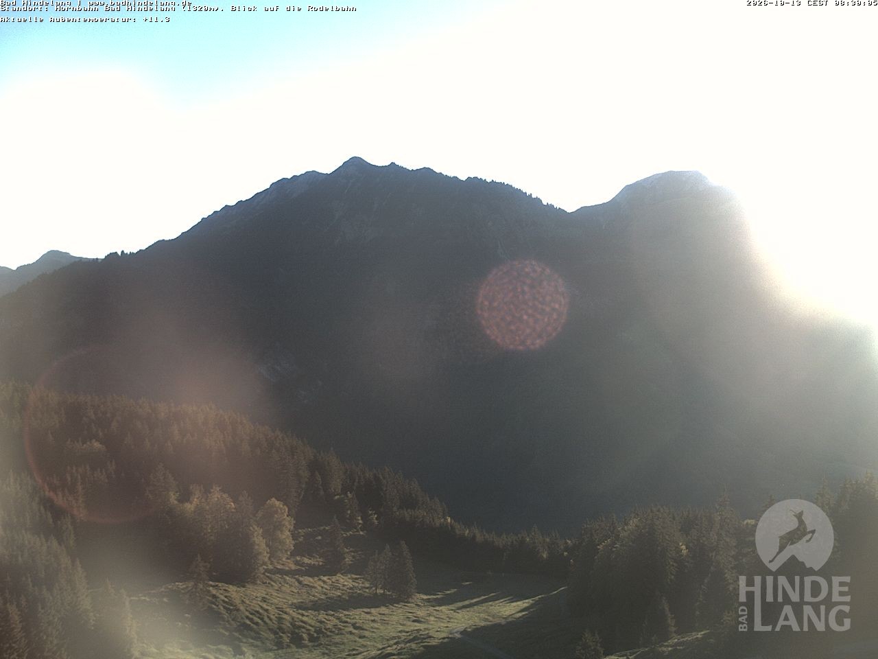 Archived image Webcam Bergstation Hahnenbahn Hindelang