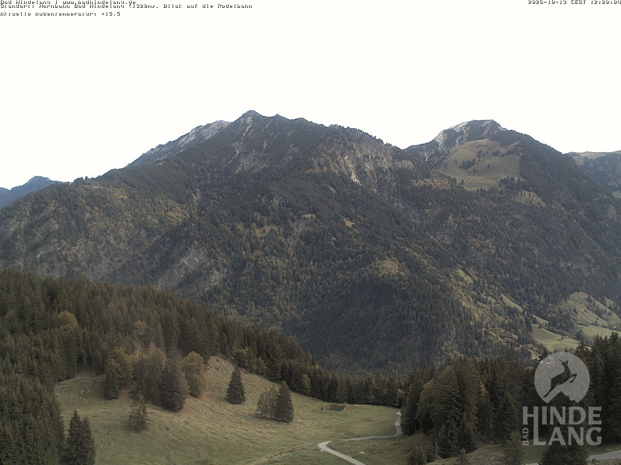 Archived image Webcam Bergstation Hahnenbahn Hindelang