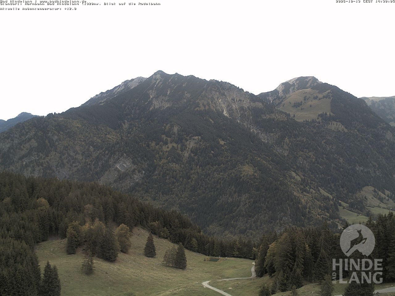 Archived image Webcam Bergstation Hahnenbahn Hindelang