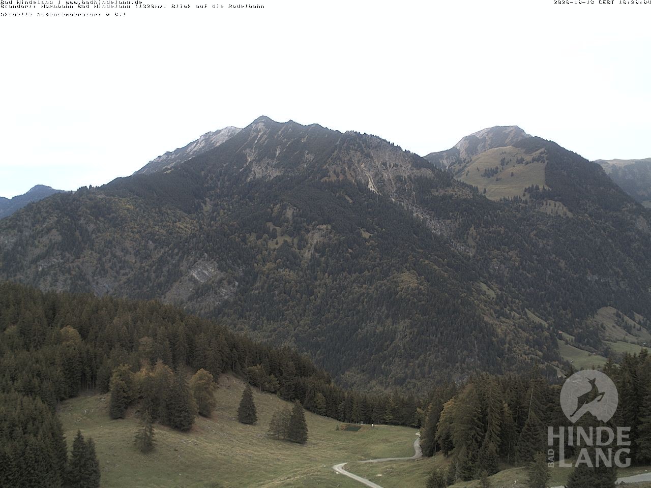 Archived image Webcam Bergstation Hahnenbahn Hindelang