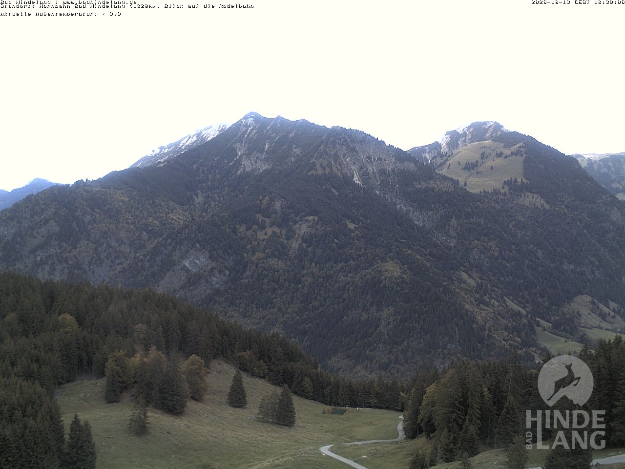 Archived image Webcam Bergstation Hahnenbahn Hindelang