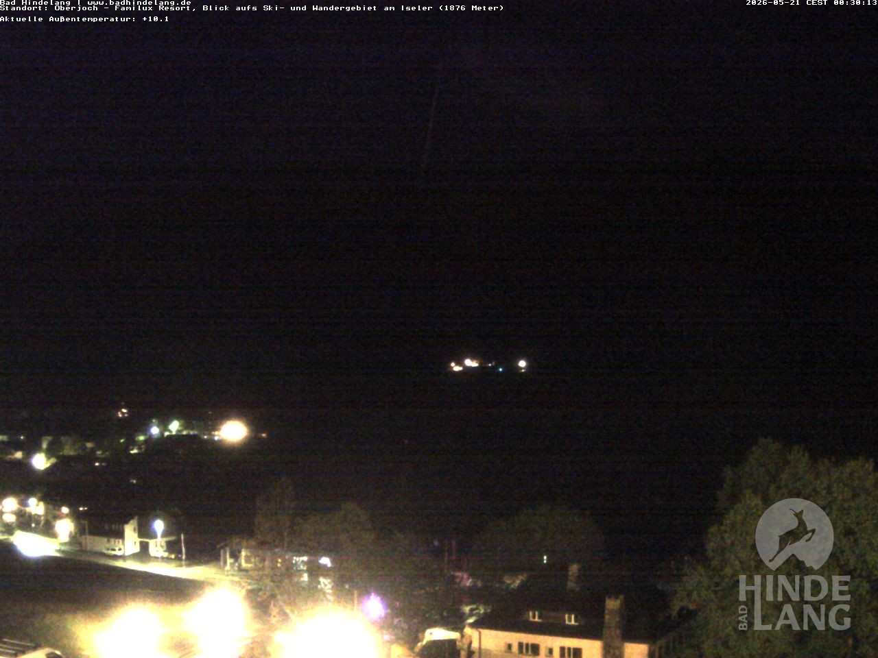 Archiv Foto Webcam Sicht vom Kinderhotel Oberjoch aus auf das Skigebiet gegenüber