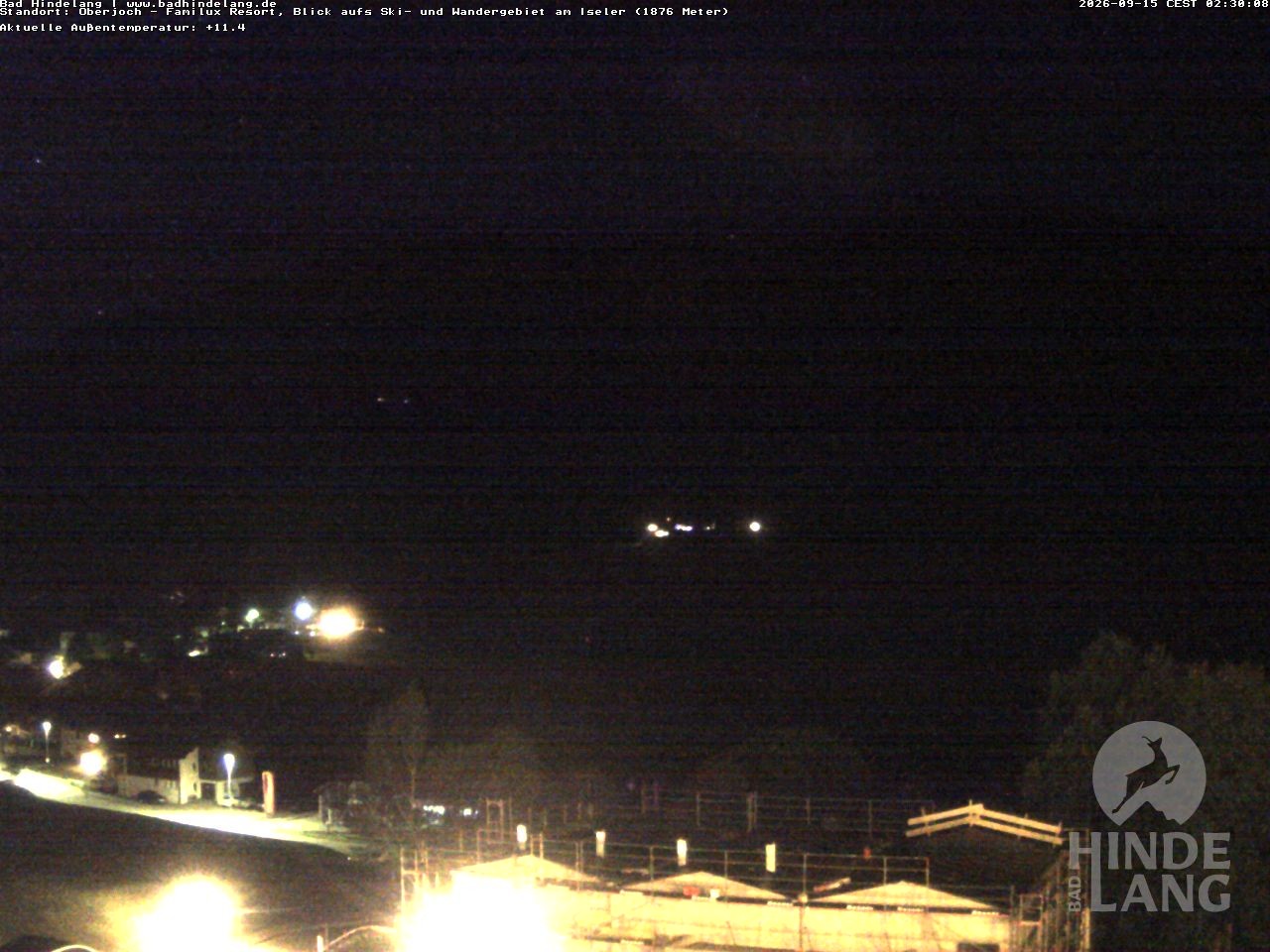 Archiv Foto Webcam Sicht vom Kinderhotel Oberjoch aus auf das Skigebiet gegenüber