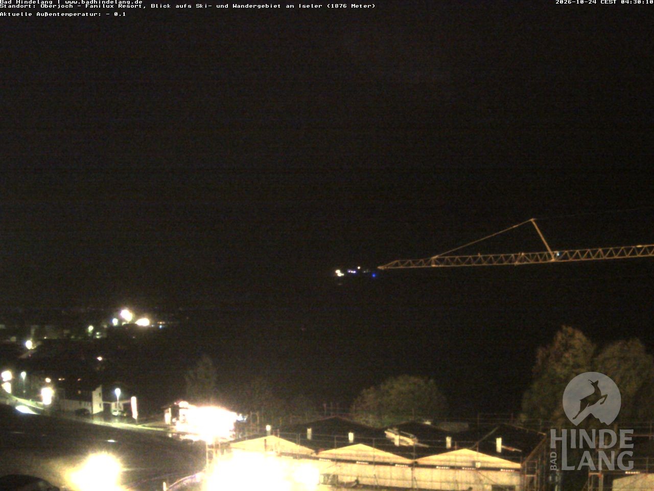Archiv Foto Webcam Sicht vom Kinderhotel Oberjoch aus auf das Skigebiet gegenüber