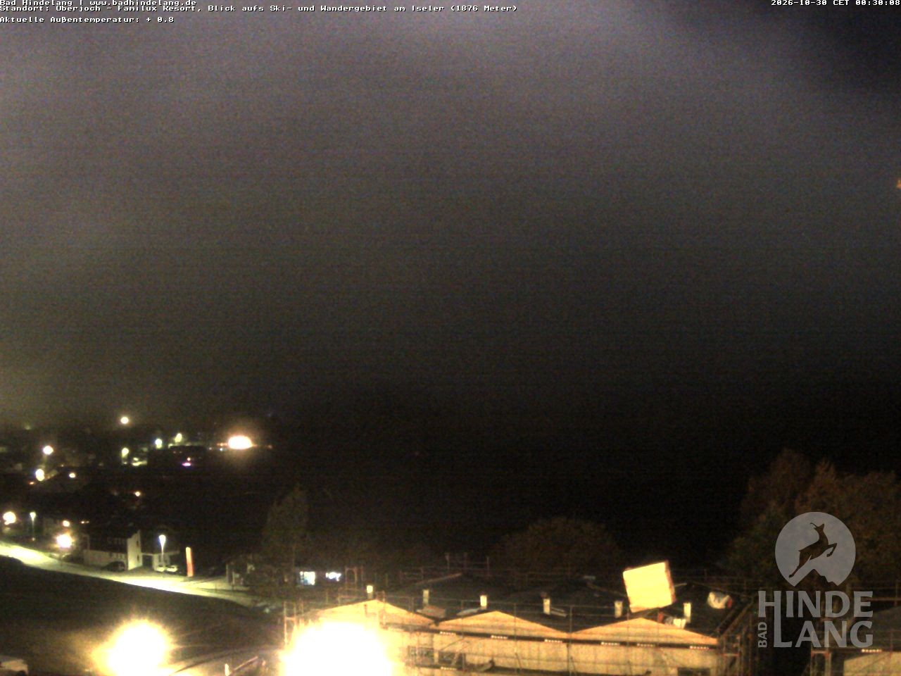 Archiv Foto Webcam Sicht vom Kinderhotel Oberjoch aus auf das Skigebiet gegenüber