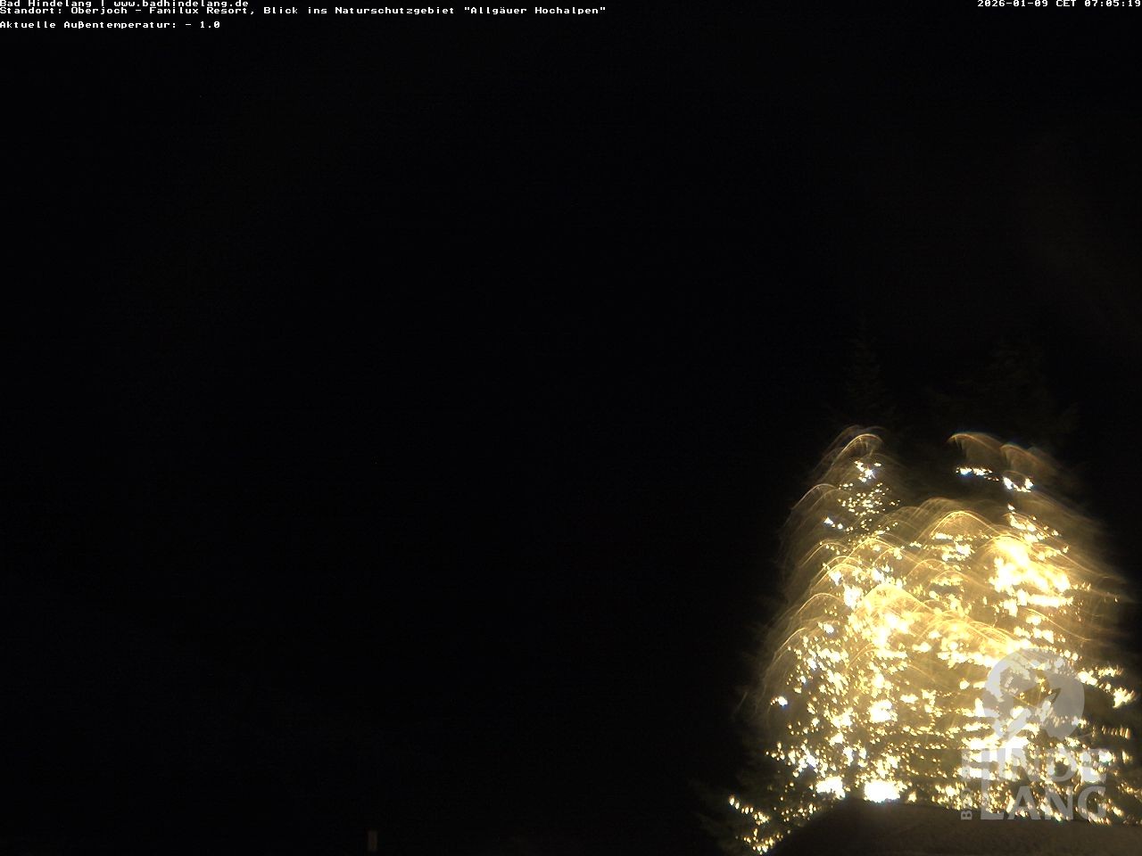 Archiv Foto Webcam Naturschutzgebiet "Allgäuer Hochalpen" vom Kinderhotel Oberjoch aus gesehen