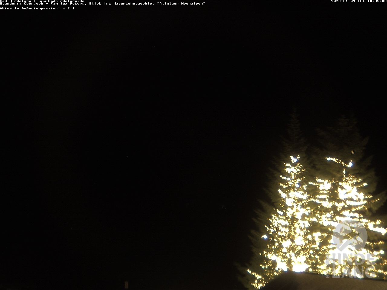 Archiv Foto Webcam Naturschutzgebiet "Allgäuer Hochalpen" vom Kinderhotel Oberjoch aus gesehen